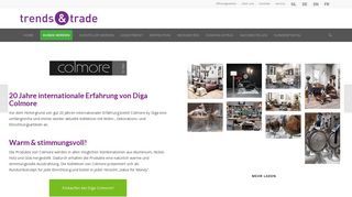 
                            10. Diga Colmore | Aussteller bei B2B Einkaufscentrum Trends & Trade