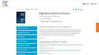 
                            8. Digestive and Liver Disease - Journal - Elsevier