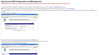 
                            4. Digi Connect ME Configuration and Management - PowerCom ARS