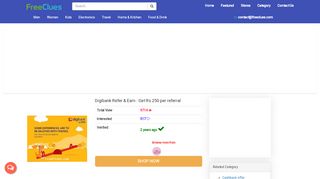 
                            12. Digibank Refer & Earn : Get Rs.250 per referral Feb 2019 | Freeclues