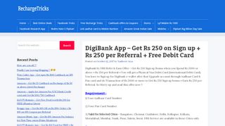 
                            8. DigiBank Savings Account- Get Rs 500 on Sign up+ Rs 200 per Referral