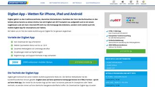 
                            7. Digibet App für alle Betriebssysteme im Test 2018 | Sportwetten Apps