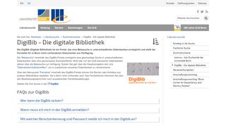 
                            11. DigiBib - Die digitale Bibliothek — Universitäts und Landesbibliothek ...