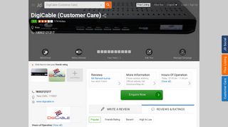 
                            12. DigiCable (Customer Care), New - Digi Cable Customer Care ...