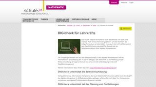 
                            12. DIGIcheck für Lehrkräfte - schule.at