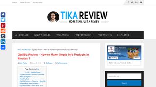 
                            10. DigiiBiz Review - How to Make Simple Info Products in Minutes ?