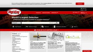 
                            11. DigiKey Electronics - Electronic Components Distributor