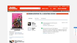 
                            12. Digimon Adventure Tri. 5: Coexistence - Movie Reviews - ...