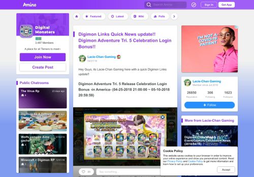 
                            6. Digimon Links Quick News update!! Digimon Adventure Tri. 5 ...