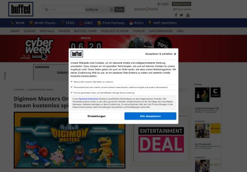 
                            6. Digimon Masters Online: Ab sofort auf Steam kostenlos spielbar - Buffed