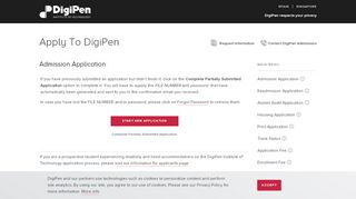 
                            12. DIGIPEN ONLINE APPLICATION