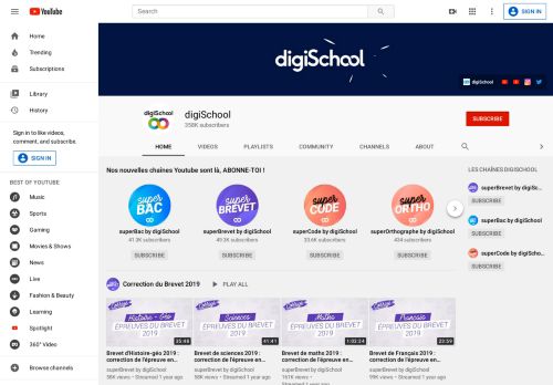 
                            9. digiSchool - YouTube