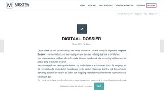 
                            4. Digitaal dossier | MEXTRA