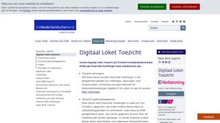 
                            5. Digitaal Loket Toezicht - De Nederlandsche Bank