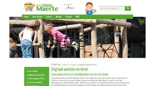 
                            7. Digitaal werken en leren - Kbs Sinte Maerte