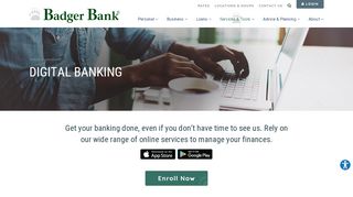 
                            12. Digital Banking | Badger Bank | Fort Atkinson, WI – Cambridge, WI ...