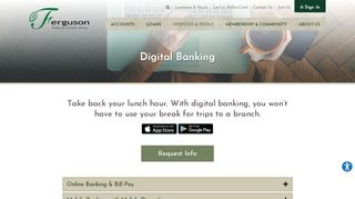 
                            7. Digital Banking | Ferguson FCU | Magee, MS - Brookhaven, MS ...