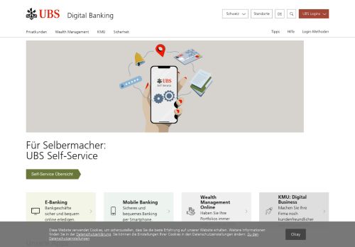 
                            12. Digital Banking: Mobile & Internet Banking | UBS Schweiz