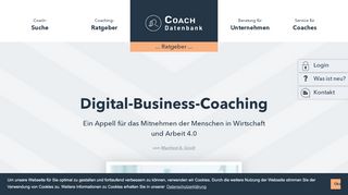 
                            12. Digital Business Coaching in Wirtschaft und Arbeit 4.0