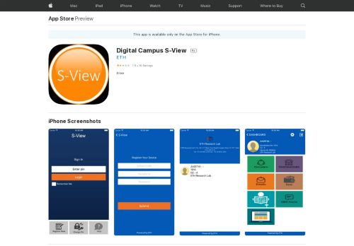 
                            9. Digital Campus S-View on the App Store - iTunes - Apple