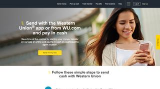 
                            9. Digital Cash Transfers | Western Union US