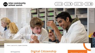 
                            12. Digital Citizenship: ICS Inter-Community School Zurich, International ...