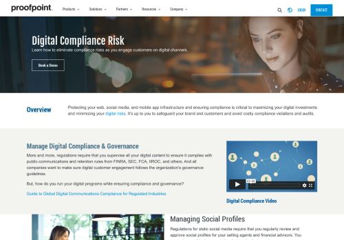 
                            6. Digital Compliance Risk Solutions | Proofpoint