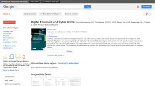 
                            8. Digital Forensics and Cyber Crime: First International ICST ...