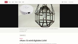 
                            13. Digital - «Hue»: Es wird digitales Licht! - Radio SRF 3 - SRF