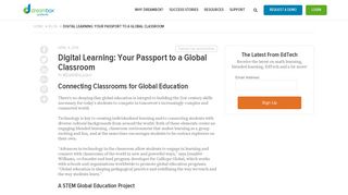 
                            7. Digital Learning for a Global Classroom - DreamBox Learning