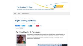 
                            10. Digital learning portfolios | SharingPYP Blog - IB Community Blog