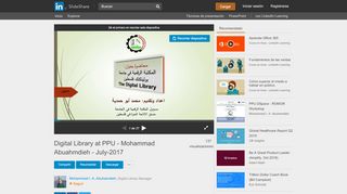 
                            6. Digital Library at PPU - Mohammad Abuahmdieh - July-2017