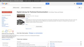 
                            9. Digital Literacy for Technical Communication: 21st Century Theory ...