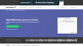 
                            7. Digital Marketing Agencies - Ratings and Reviews - Hotel Tech Report
