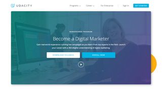 
                            12. Digital Marketing | Udacity