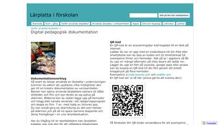 
                            13. Digital pedagogisk dokumentation - Lärplatta i förskolan - Google Sites