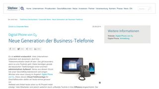 
                            3. Digital Phone von o2: Neue Generation der Business-Telefonie ...