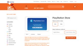
                            13. Digital Playstation Store Gift Card | Gift Station | NZ