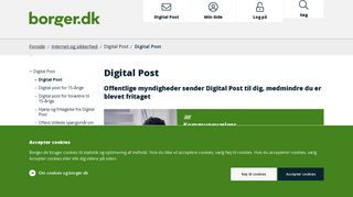 
                            12. Digital Post - Borger.dk