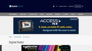 
                            9. Digital Radio - Radio World