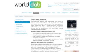 
                            12. Digital Radio Receivers | WorldDAB