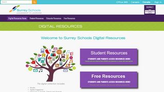 
                            5. Digital Resources - Digital Resources - Surrey Schools