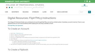 
                            7. Digital Resources: FlipHTML5 Instructions | College of Professional ...