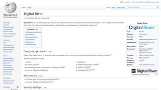 
                            9. Digital River - Wikipedia