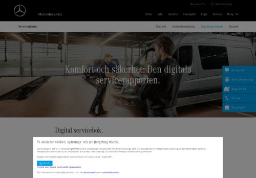 
                            1. Digital Servicebok - Mercedes