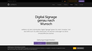 
                            6. Digital Signage Angebote | odWeb.tv