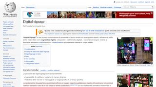 
                            4. Digital signage - Wikipedia