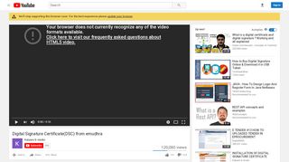 
                            5. Digital Signature Certificate(DSC) from emudhra - YouTube