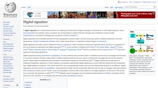 
                            3. Digital signature - Wikipedia