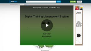 
                            5. Digital Training Management System (DTMS) - ppt video online ...